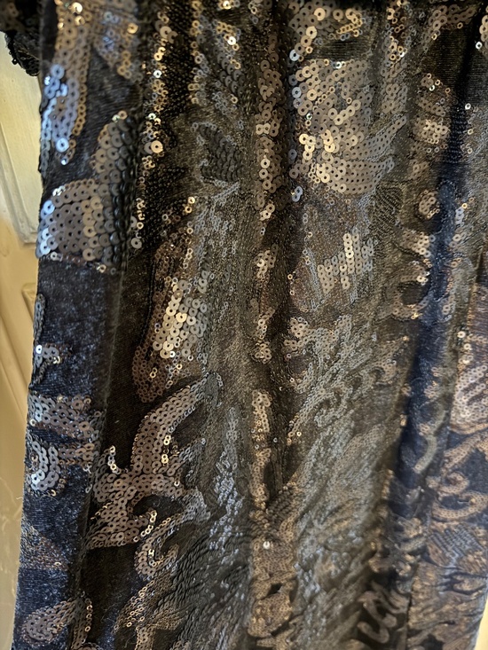 See and Be Seen Long Black Dress - Picture 3 of 5